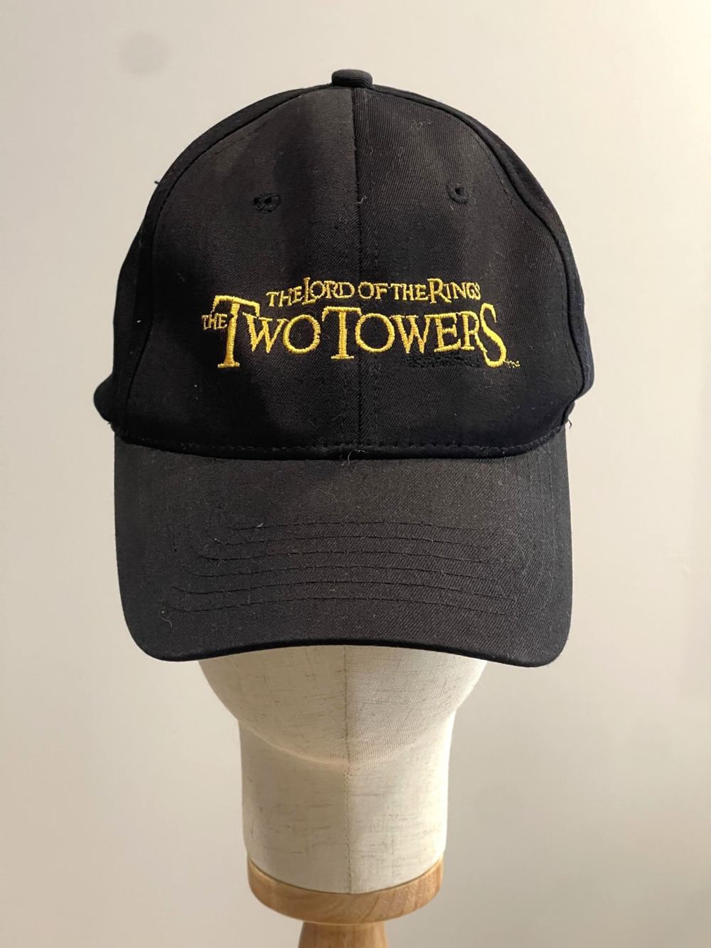 Nu-Fit Lord Of The Rings Hat Cap Baseball Men One Size Black Adjustable Movie